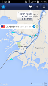 Nothing but CG cutter's on the river 