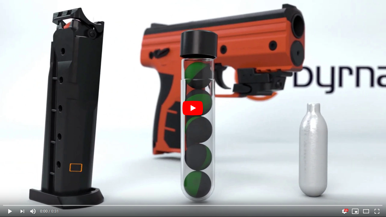 Best non-lethal self-defense product: Byrna HD Tear Gas & Pepper Ball