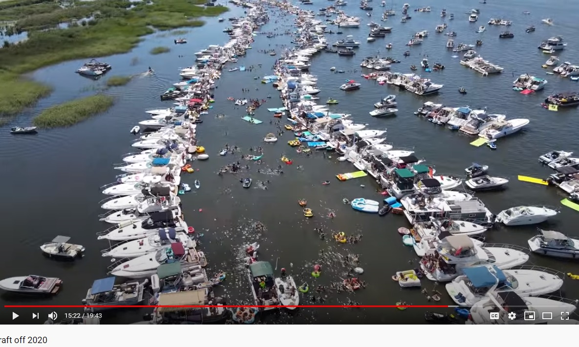 Raft Off 2020 drone footage