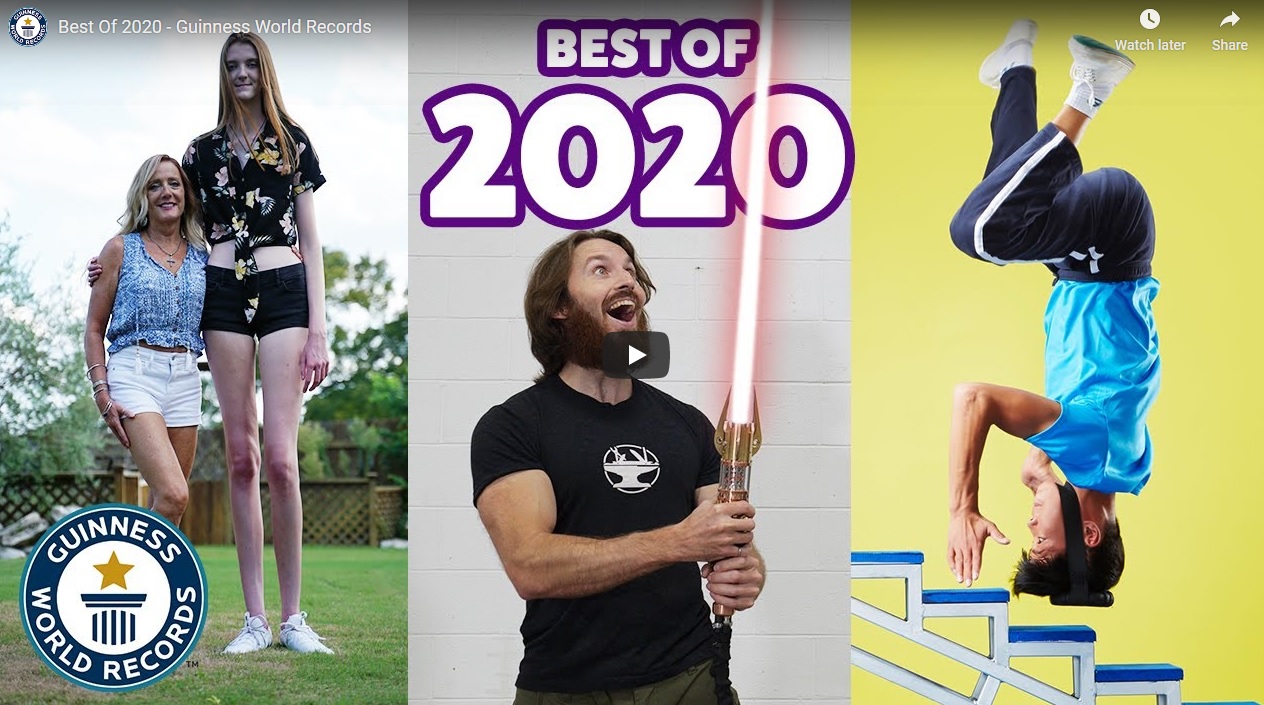 Guinness World Records The Best Of 2020