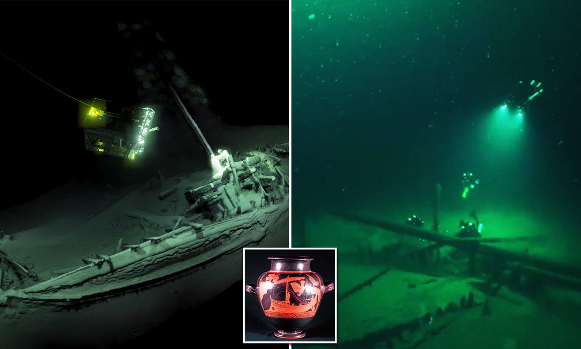400 year old shipwreck found in 'undiscovered world' deep...