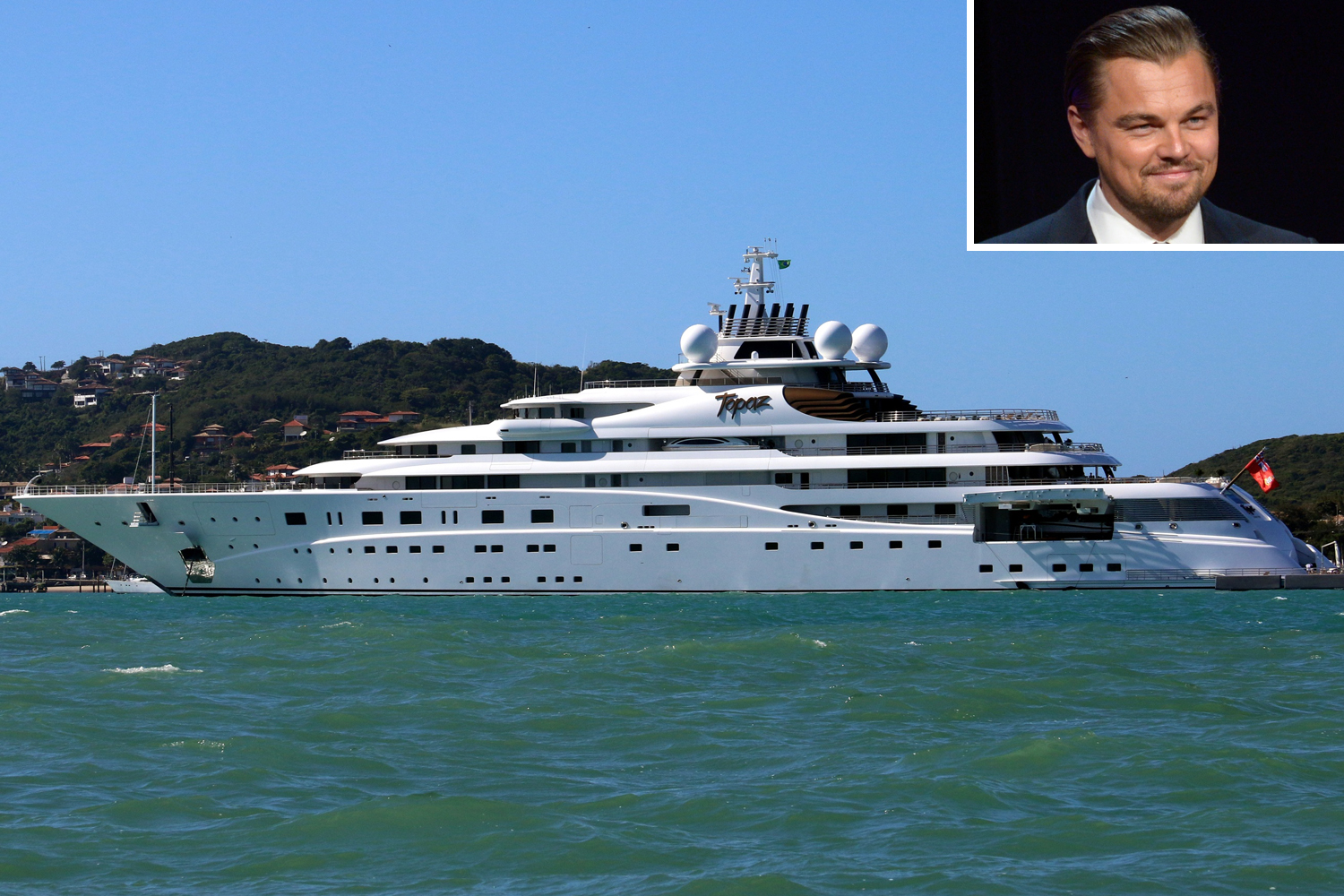dicaprio yacht 2023