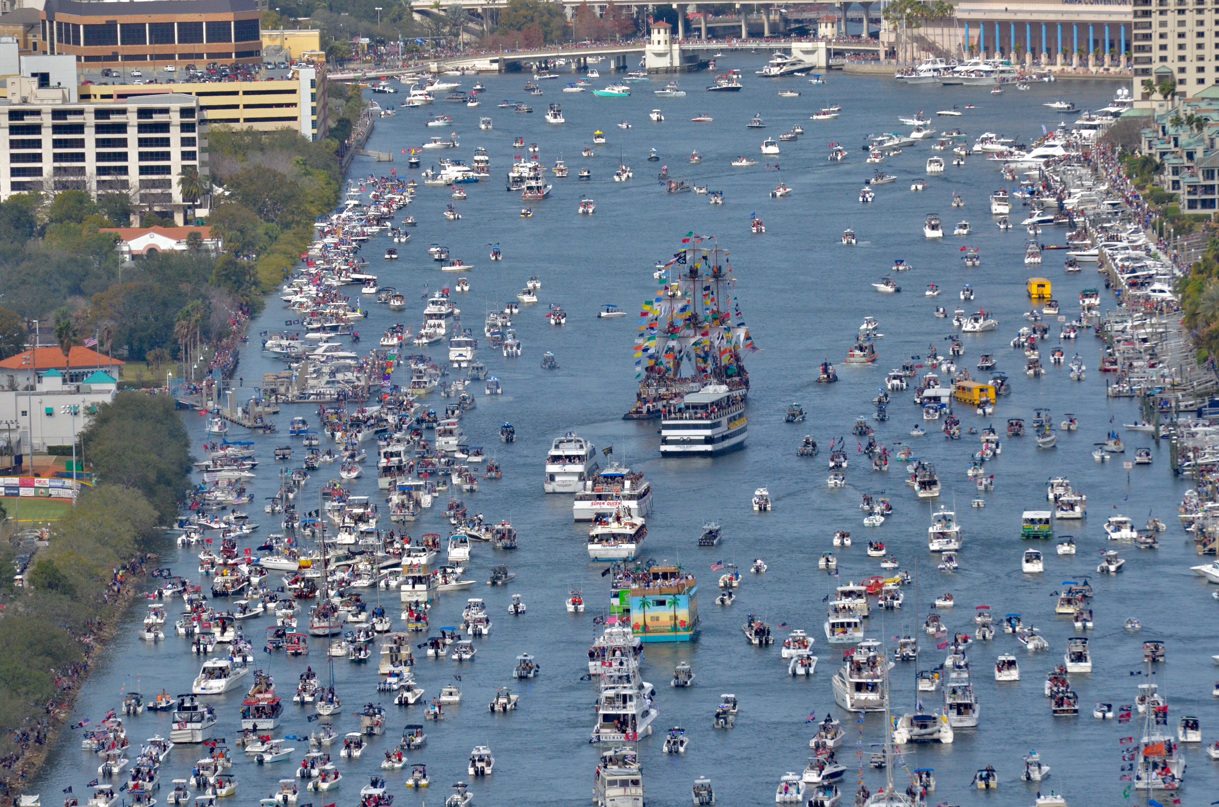 Gasparilla Pirate Festival & Parade (Sat. Jan. 27, 2024) Tampa, Florida ...