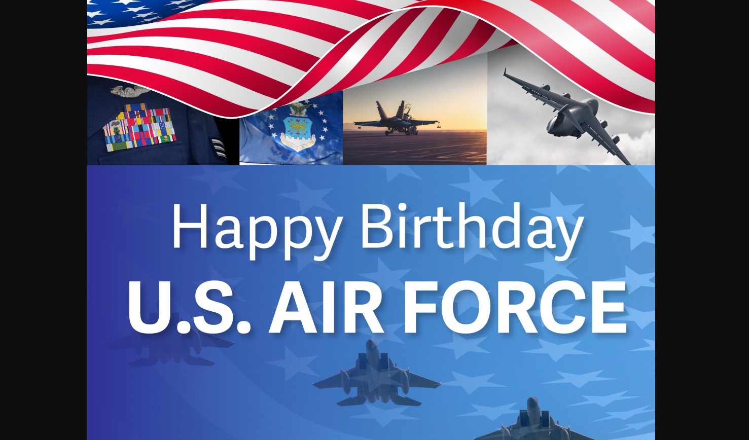 Happy Birthday US Air Force! (founded September 18, 1947) - JobbieCrew.com