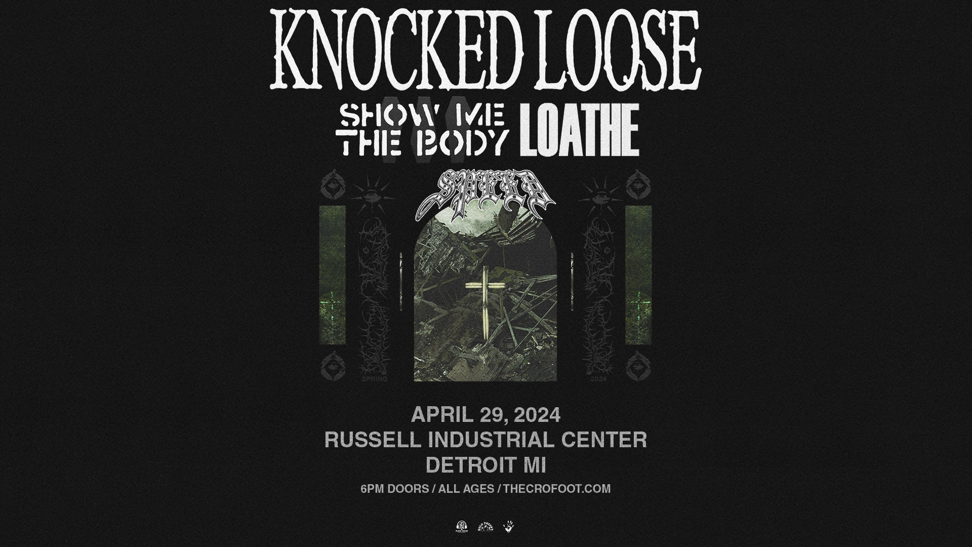 Metalcore band Knocked Loose w/ Show Me The Body, Loathe, Speed LIVE ...