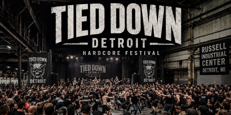 Tied Down Detroit: hardcore punk festival (May 30-31, 2026) Russell Industrial Center