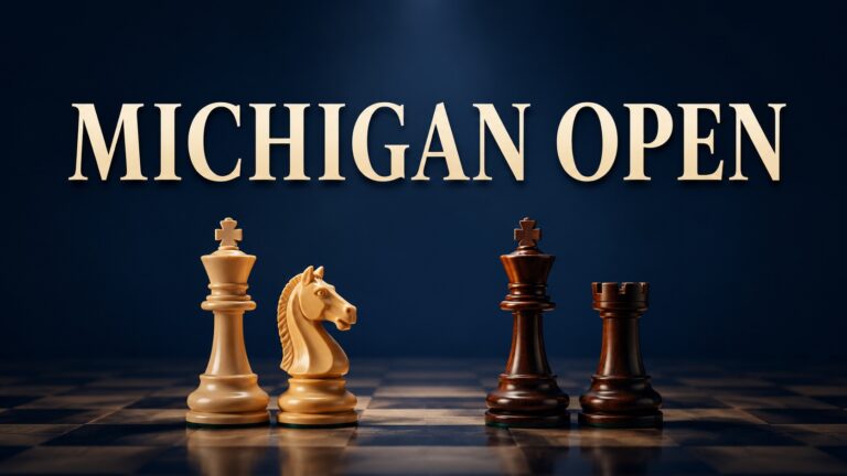 Michigan Chess Association: annual Michigan Open (Sept. 4-7, 2026) Grand Rapids