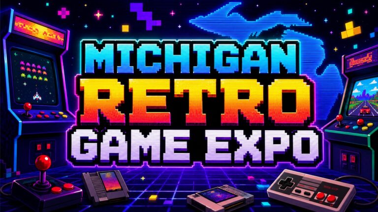 Michigan Retro Game Expo (Sat. Aug. 29, 2026) Kalamazoo
