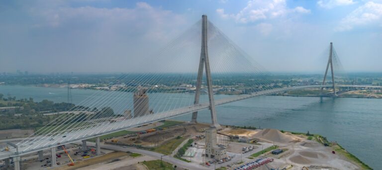 Multi-use path on the Gordie Howe International Bridge grand opening (Wed. Aug. 05, 2026) Detroit