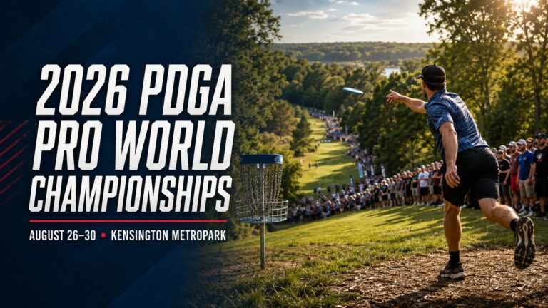 2026 PDGA Professional Disc Golf World Championships (Aug. 26-30, 2026) Kensington Metropark, Milford